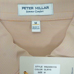 Peter Millar Crown Sport Summer Comfort Jubilee Performance Jersey Polo-Size M